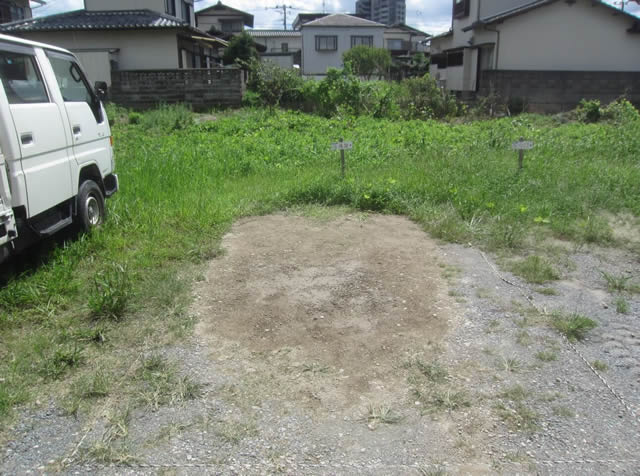 千鳥駐車場　整地工事（施工完了）